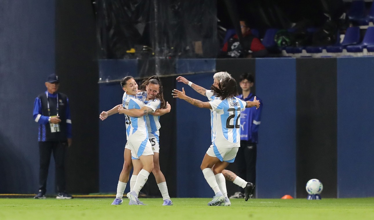 Argentina's national team climbed two places in the new FIFA ranking