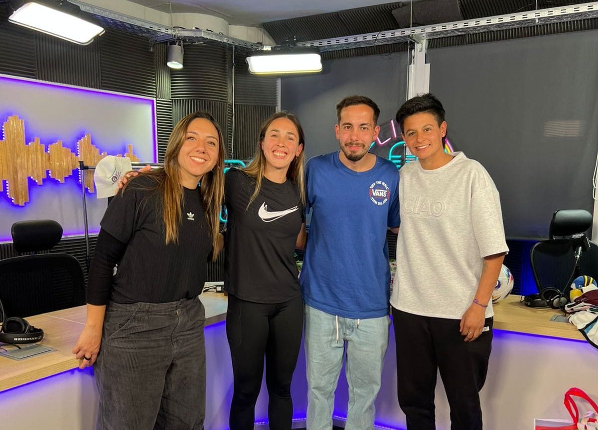 Sindy Ramírez and Adri Sachs passed through Ojo el Caño after the Copa América