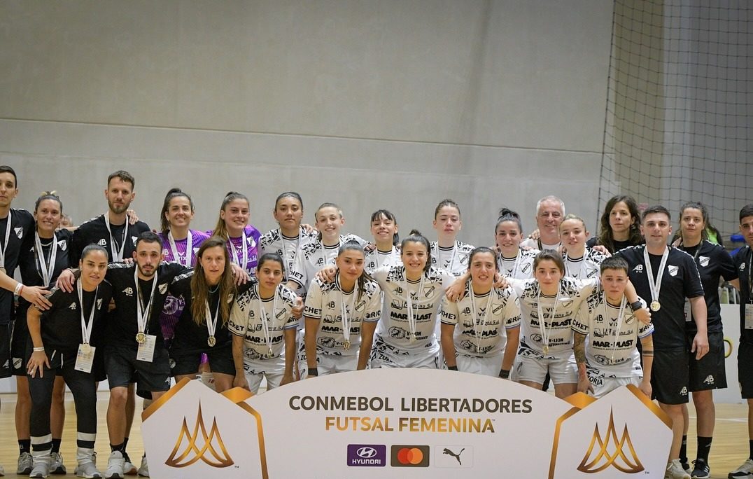 All Boys are runners-up in the Women's Futsal Libertadores