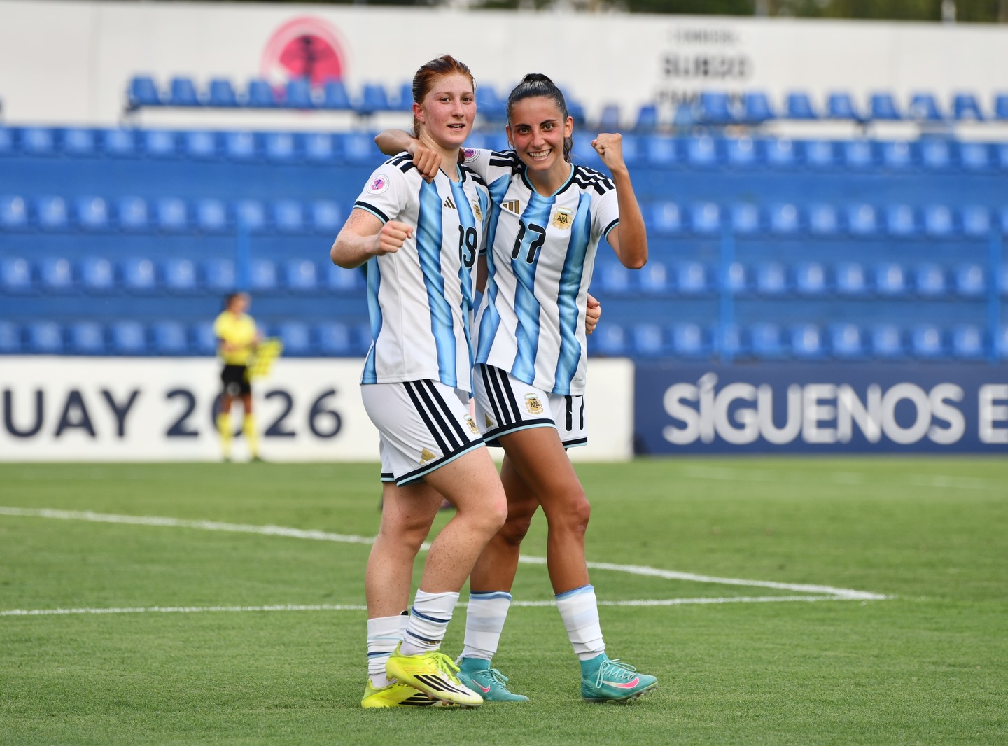 Sudamericano Sub 20 Femenino 2026: Argentina goleó a Perú en la fecha 3